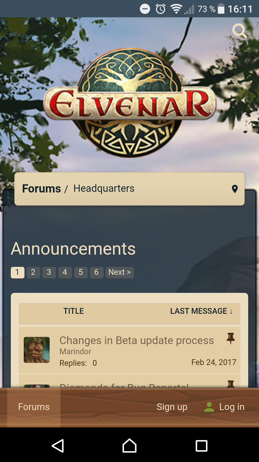 mobile Screenshot Elvenar